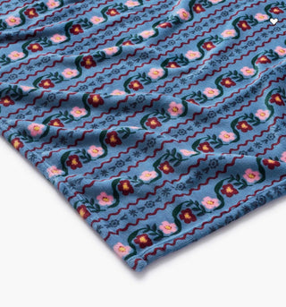 Delphine Fleece Blanket // Rifle Paper Co.