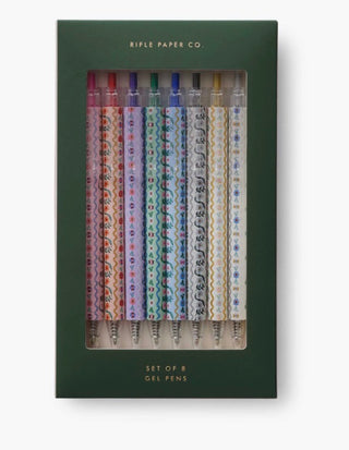 Delphine Floral Gel Pen Set of 8 // Rifle Paper Co.