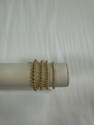 Basic Gold Bead Bracelet