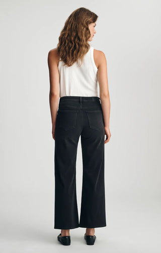 Paloma Mid Rise Wide Leg Pants - Dark Smoke // Mavi