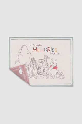 Pooh and Friends Stroller Blanket - Almond Multi // Barefoot Dreams