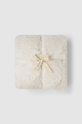 Cloud Faux Fur Throw - Cream // Barefoot Dreams