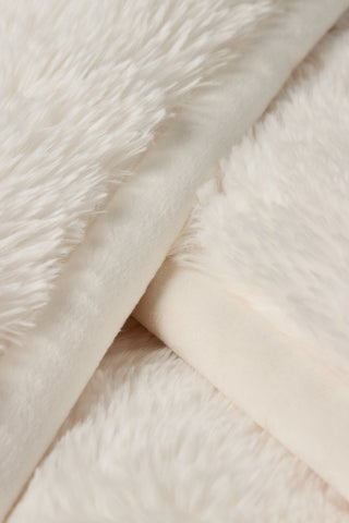 Cloud Faux Fur Throw - Cream // Barefoot Dreams