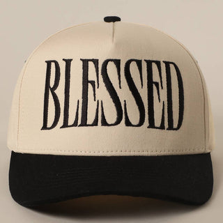 Blessed Trucker Hat - Black & Tan
