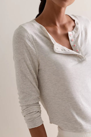 Dream State Henley Top - Heather Grey // Free People