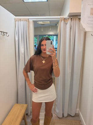 Veronica Kimono Sleeve Fitted Tee - Lindt // Pistola
