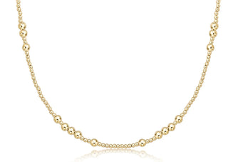17" Choker Hope Unwritten 4mm Gold - Enewton