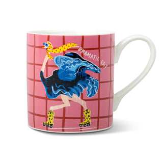 Dramatic Exit Ceramic Mug