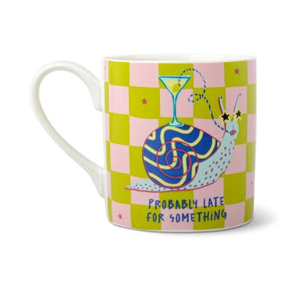 Probably Late For Something Ceramic Mug