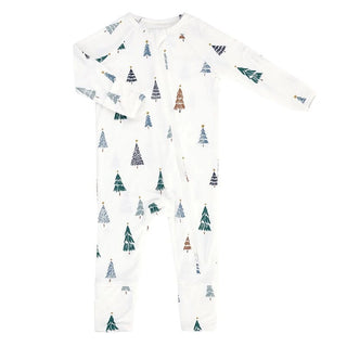 Evergreen Dreams Bamboo Romper – Ivory