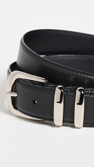 The Jordan Belt - Navy/Nickel // Favorite Daughter