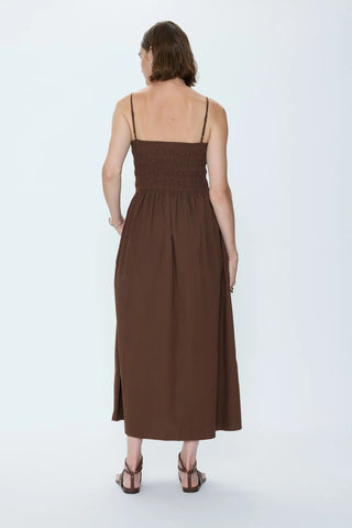 Bianca Shirred Bodice Dress - Bruna // Pistola