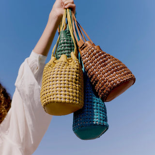 Dune Handcrafted Leather Crossbody - Saddle // Latico Leathers