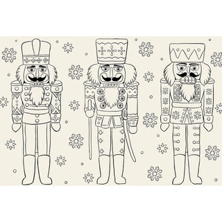 Christmas Coloring Placemat - Pack of 20 - Hester & Cook