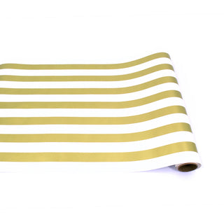 Gold Stripe Table Runner