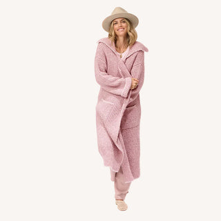 Morning Coffee Duster - Mauve // Kerri Rosenthal