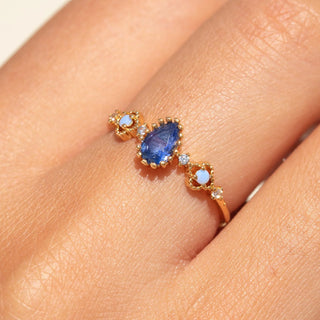Something Blue Ring-gold