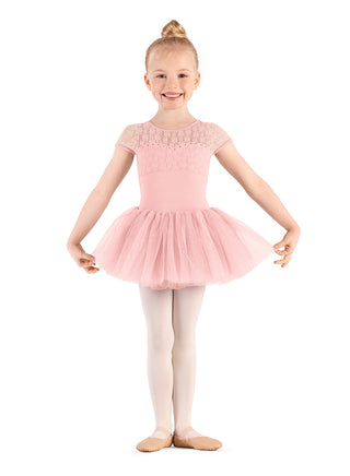 M1564C Cap Sleeve Tutu Leo - Pink