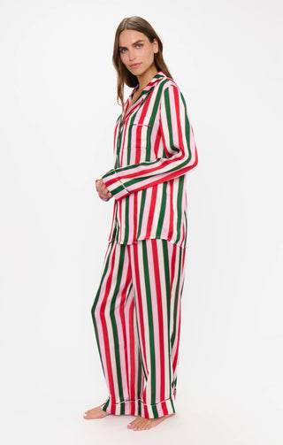 Jolly Stripes Classic PJ Silky Set - Show Me Your Mumu