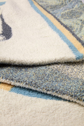 CozyChic Hot Wheels Stroller Blanket - Fresh Water Multi // Barefoot Dreams