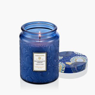 Mediterranean Lemon 18oz Large Jar Candle // Voluspa