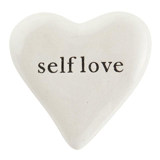 Mini Ceramic Pocket Heart with Words