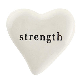 Mini Ceramic Pocket Heart with Words