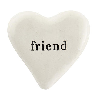 Mini Ceramic Pocket Heart with Words