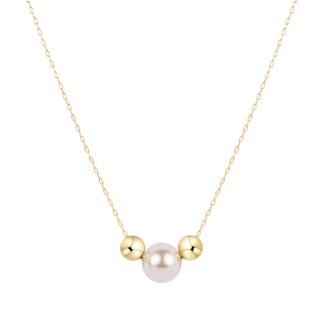 16" Necklace Gold - Purpose Pearl // Enewton