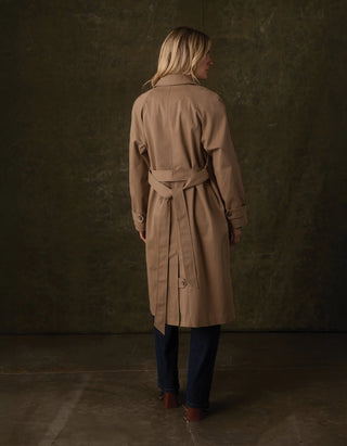 Normal Stretch Car Coat // Dark Khaki