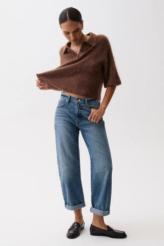 Donny Rolled Hem Boyfriend Jean - Wilcox // Pistola