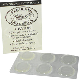 Gel Oval Spots / Pack of 3