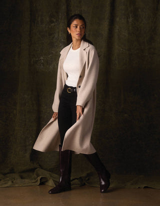 Duster Coat in Oat // The Normal Brand