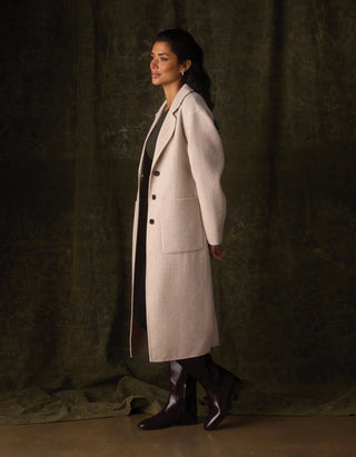 Duster Coat in Oat // The Normal Brand