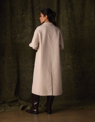 Duster Coat in Oat // The Normal Brand