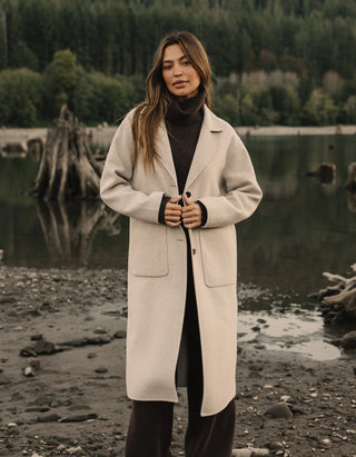 Duster Coat in Oat // The Normal Brand