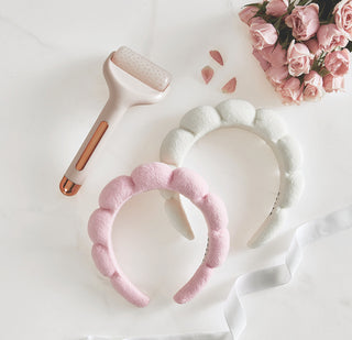 Plush Spa Headband - Light Pink