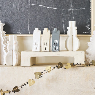 Marble Interlock Snowman 6"