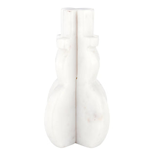 Marble Interlock Snowman 6"