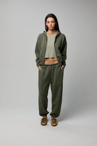Sebi Sweatpant - Military Green // Asher