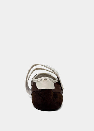 Salome-Brown Ballet Flats // SHUSHOP