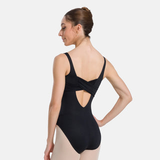 SL124 Marlena Adult Tank Leotard - Black