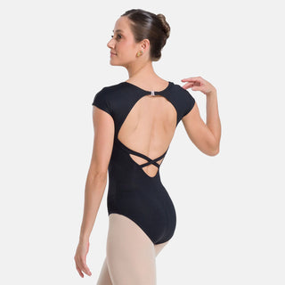 SL209 Arianna Cap Sleeve Crossed Back Leo