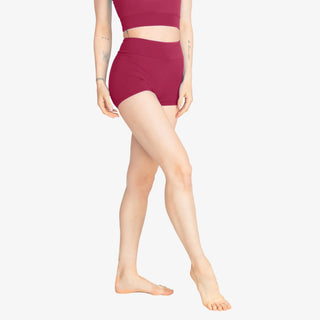 SL219 Sydney Adult Shorts w/ Thick Waistband / Burgundy