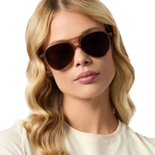 DIFF Tosca II Sunglasses - Cafe Ole Brown Gradient