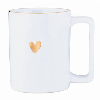 Holiday Love Gold Ceramic Mug
