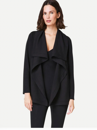 SPANX Air essentials Drape Front - Very Black