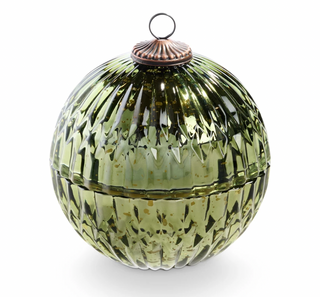 Balsam & Cedar Green Mercury Candle Ornament