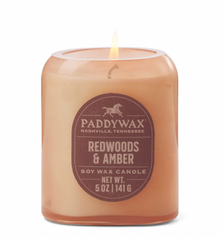 Paddywax- Redwoods & Amber 12 oz Vista Candle