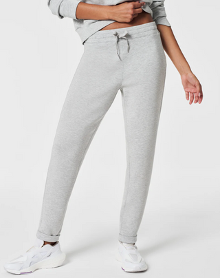 Spanx Air Essentials Tapered Sweatpants - Light Heather Grey